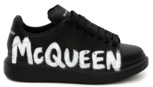 alexander mcqueen oversized graffiti sneakers