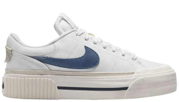 Wmns Court Legacy Lift 'White Diffused Blue'