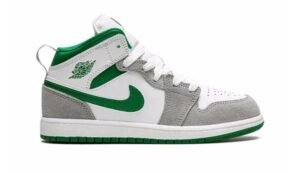 Jordan 1 Mid SE "Grey/Green" sneakers