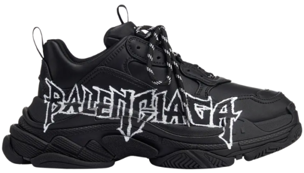 Balenciaga Triple S Sneaker 'DIY Metal - Black White'
