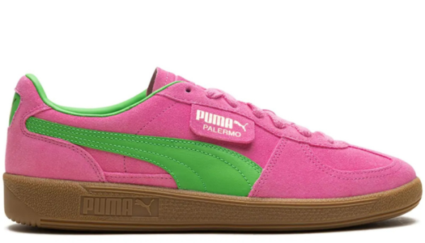 Palermo "Pink/Delight Green/Gum" sneakers