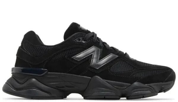 New Balance 9060 'Triple Black Suede'