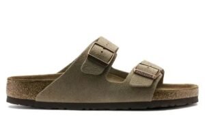 Arizona Soft Footbed Suede Leather Taupe