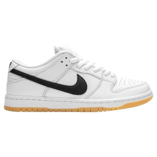 Nike SB Dunk Low Pro in the "White Gum“
