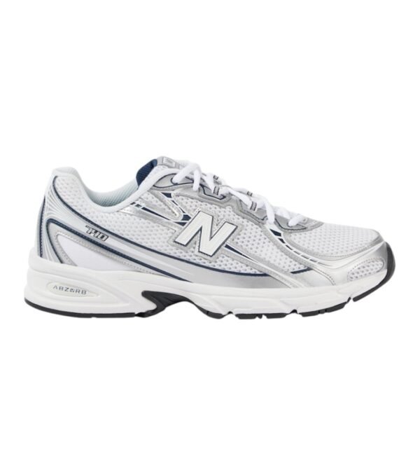 New Balance 740 White Silver Navy
