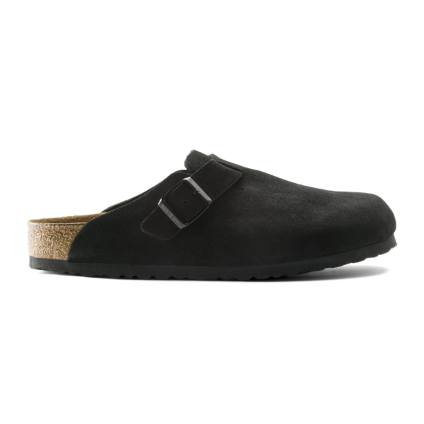 Birkenstock Boston Soft Footbed Black