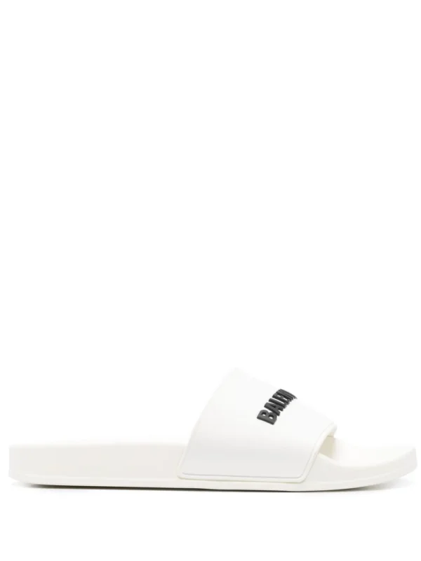 Balenciaga Pool Slide White