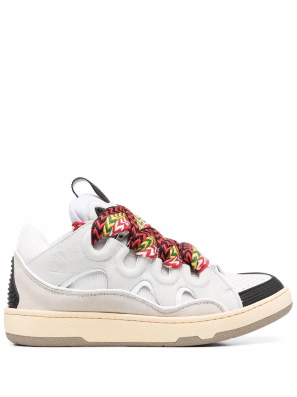 Lanvin Leather Curb White Ivory