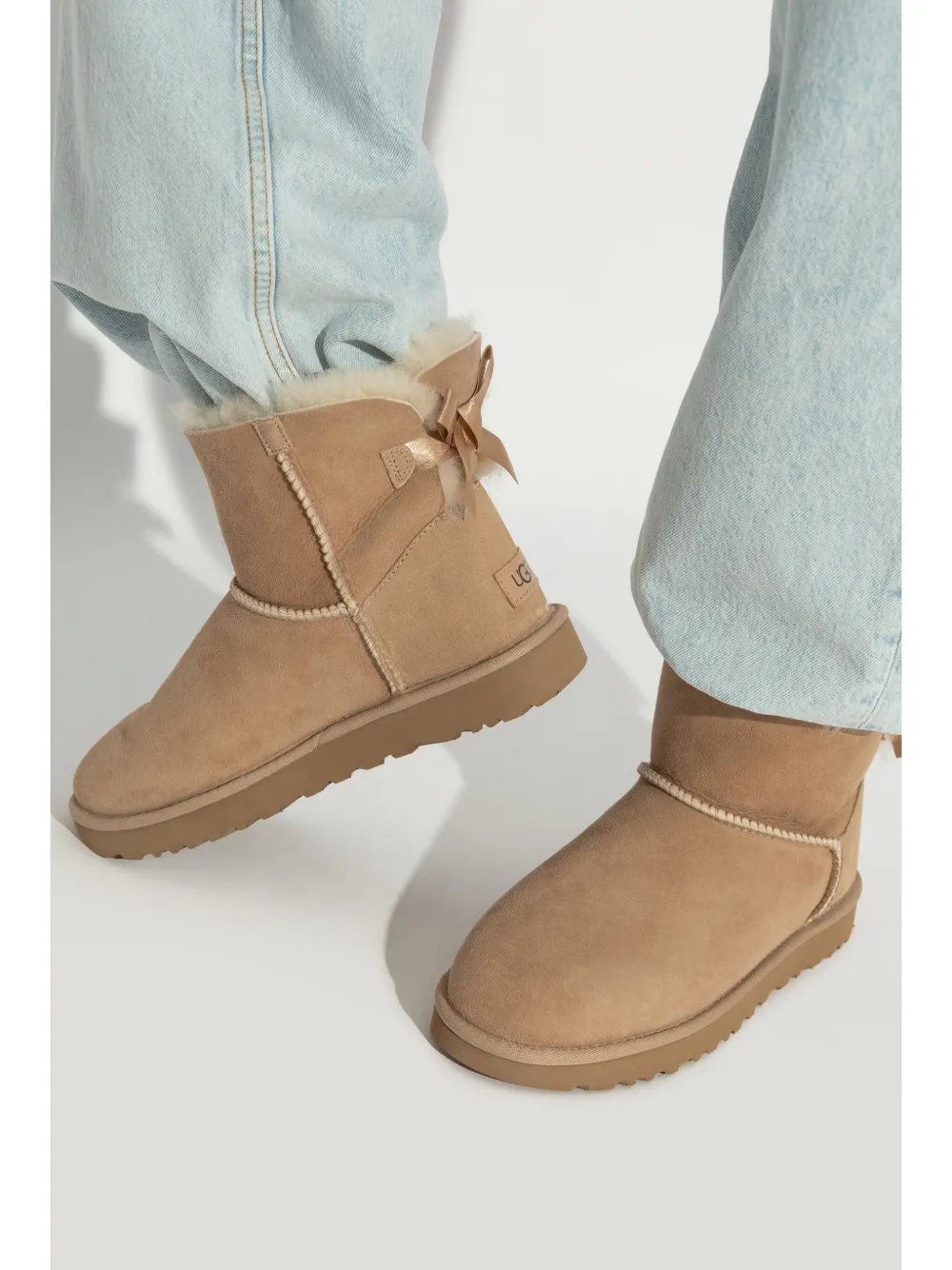UGG Mini Bailey Bow II Sand - Image 5