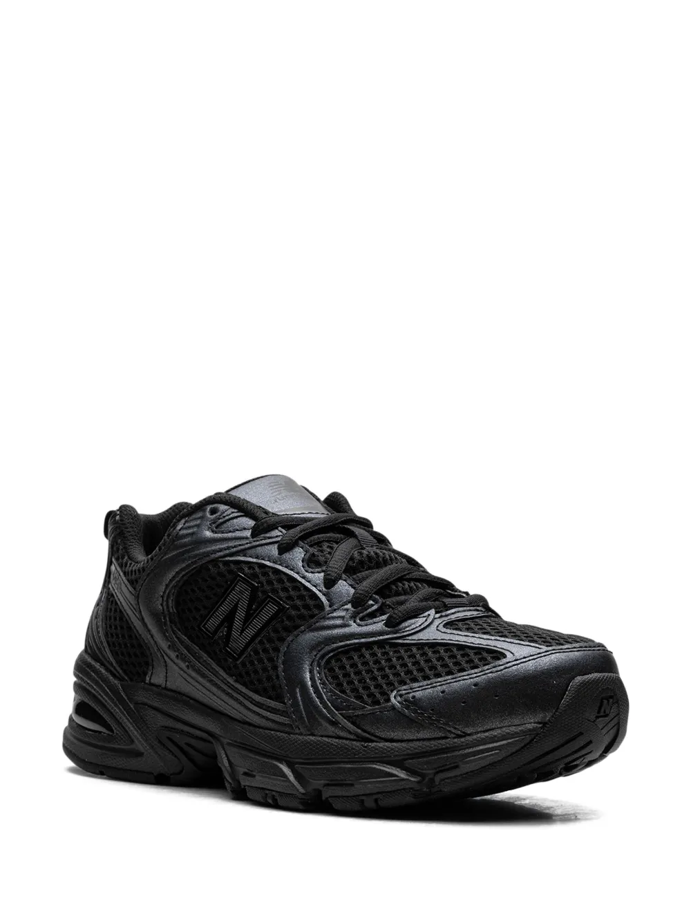 New Balance 530 Triple Black Leather - Image 2
