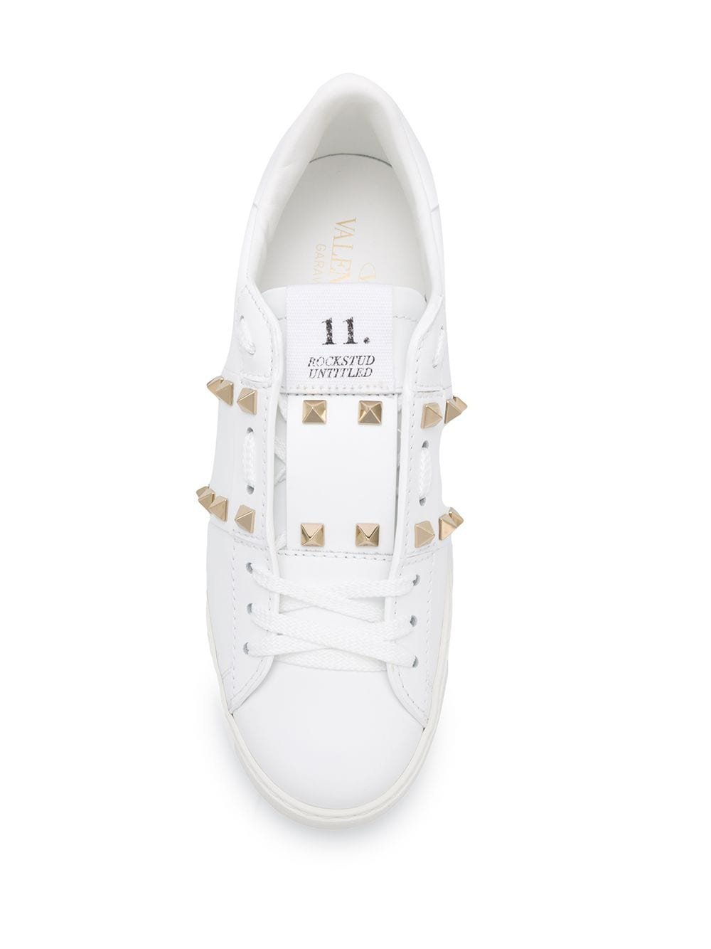 Valentino Garavani Rockstud Untitled White Gold - Image 3