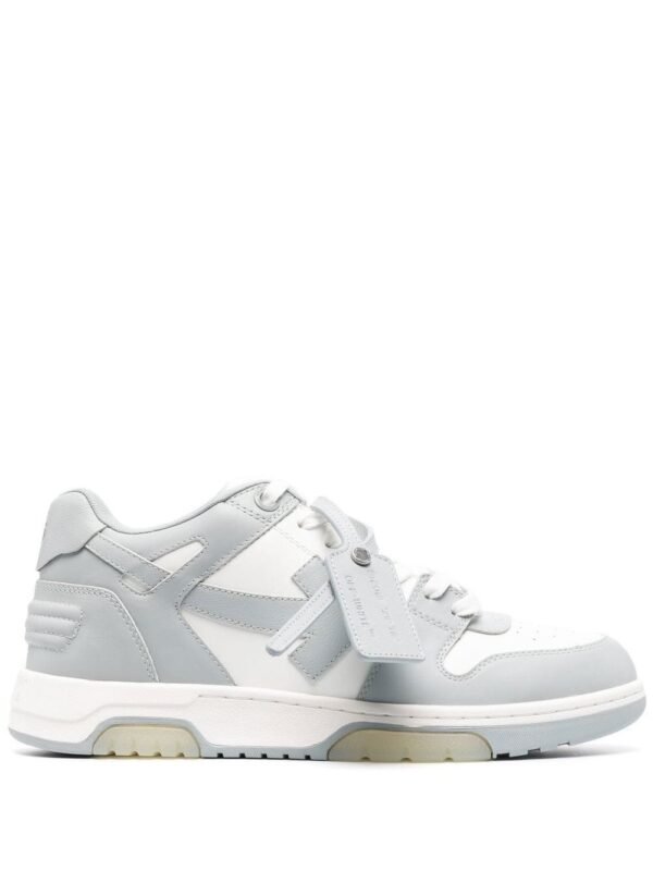 OFF-WHITE Out Of Office Low Grey White Off-White Heel Tab