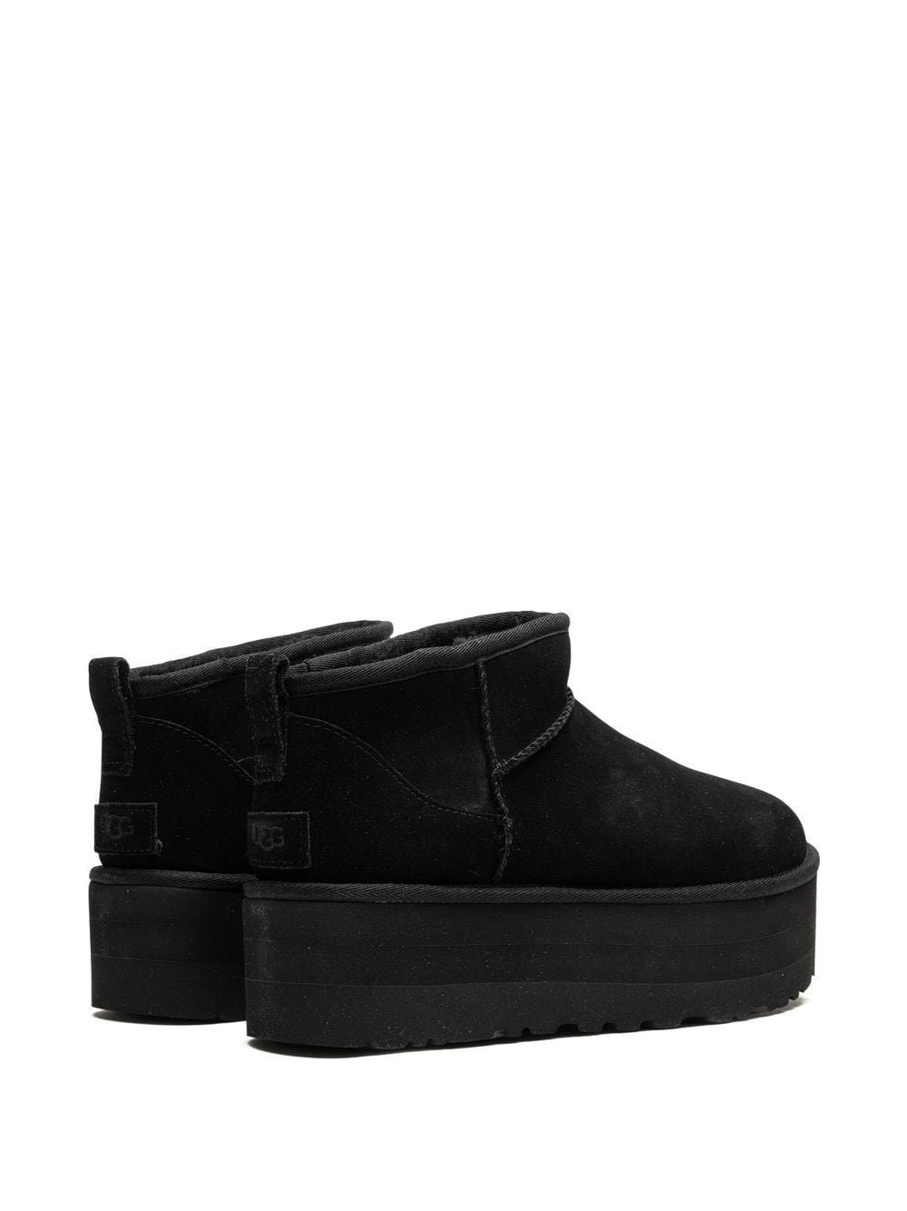 UGG Classic Ultra Mini Platform Boot Black - Image 2
