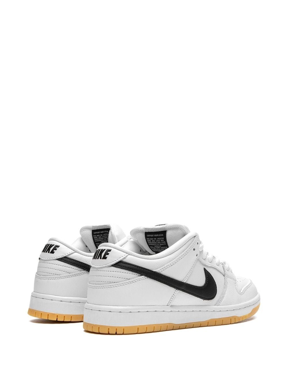 Nike SB Dunk Low Pro White Gum - Image 3