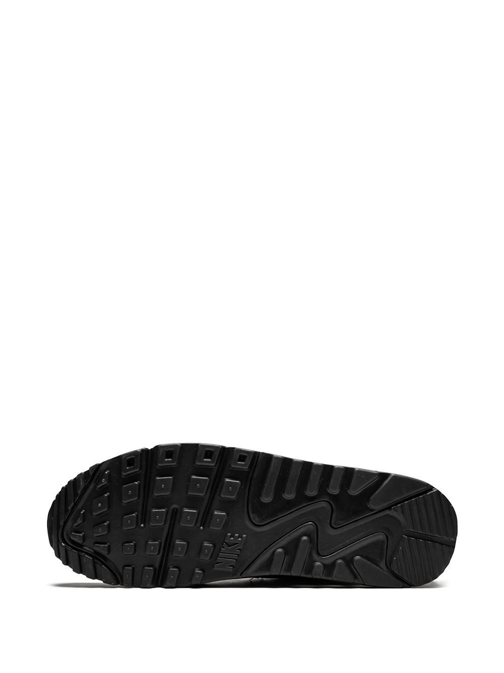 Nike Air Max 90 Leather Triple Black (GS) - Image 4