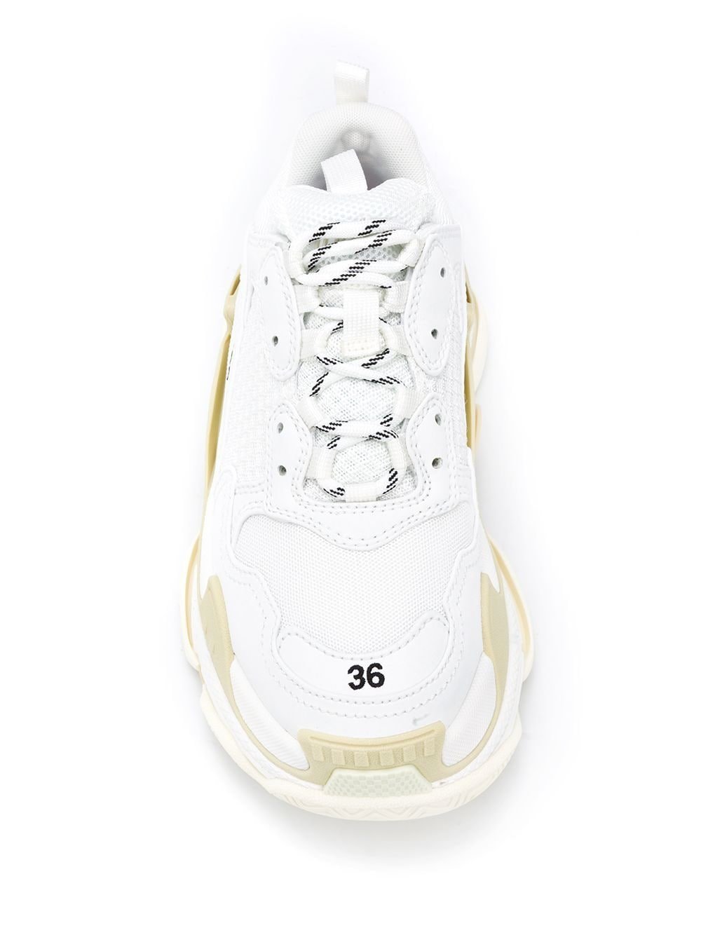 Balenciaga Triple S White (Women's) - Image 3