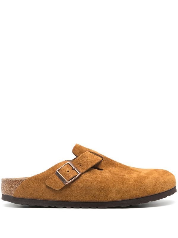 Birkenstock Boston Soft Footbed Suede Mink