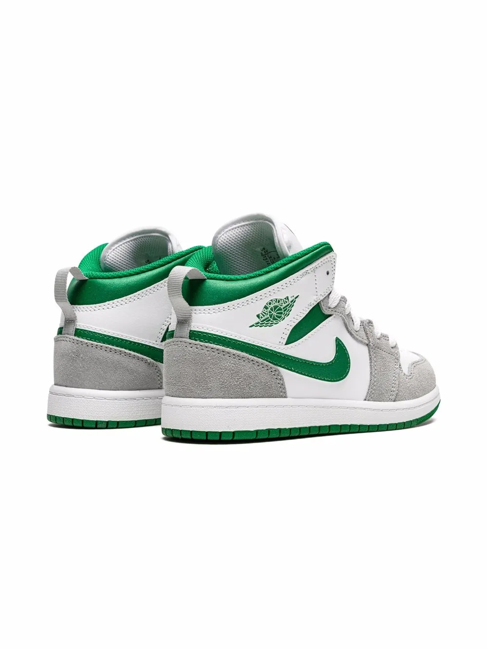 Air Jordan 1 Mid SE "Grey Green β Kids - Image 3