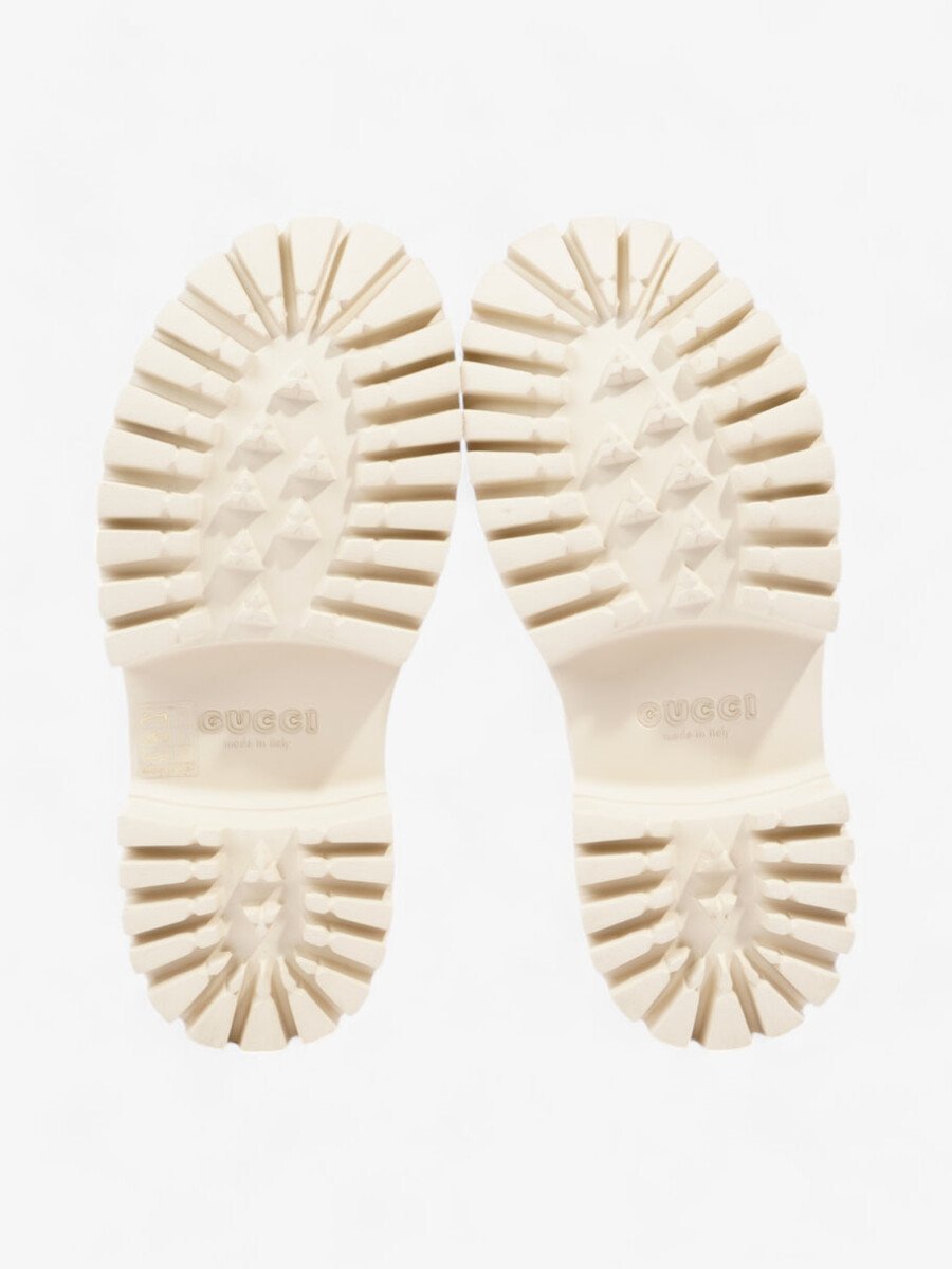 Gucci Elea perforated rubber platform mules - Image 5