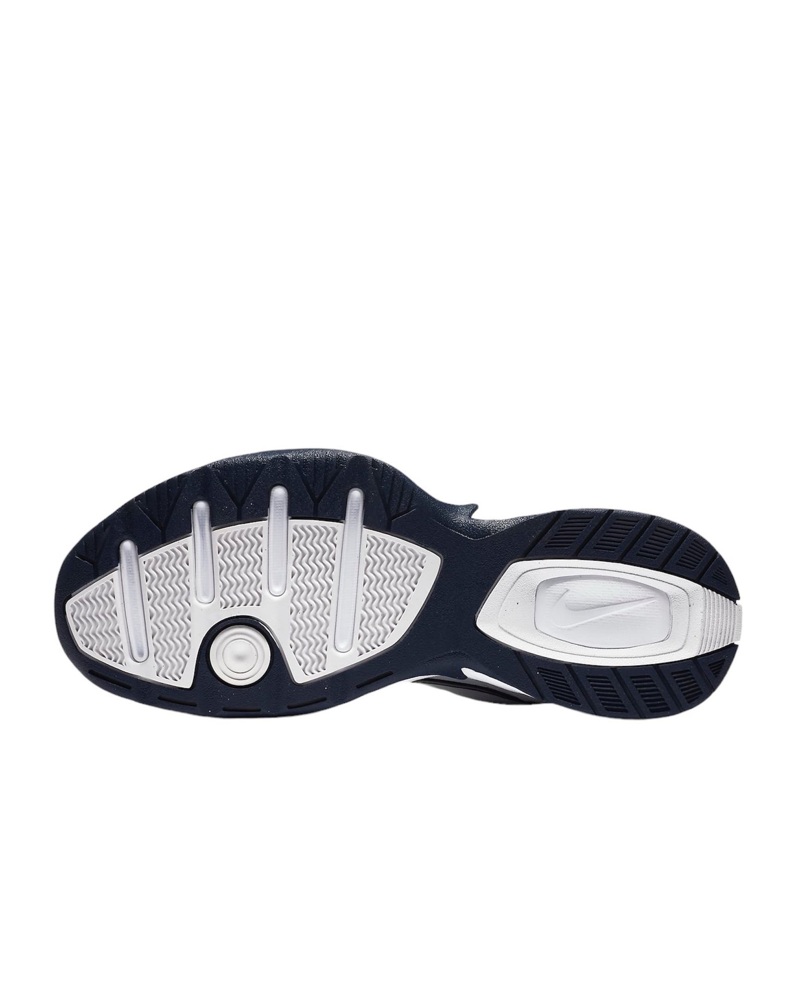 Nike Air Monarch IV White Navy - Image 4