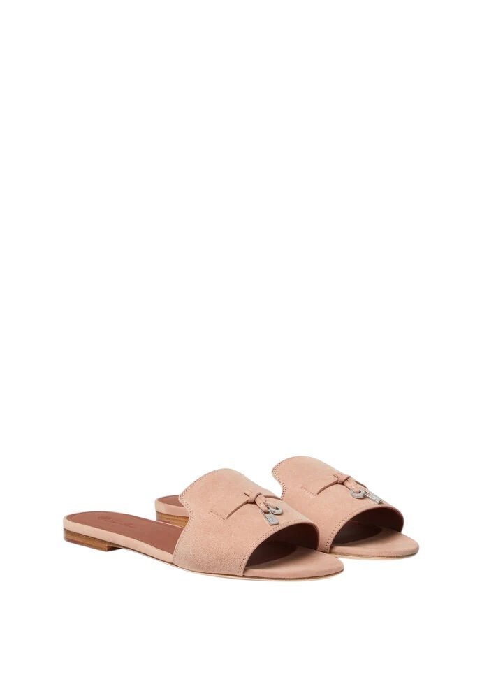Loro Piana Summer Charms Sandal Precious Pink - Image 2