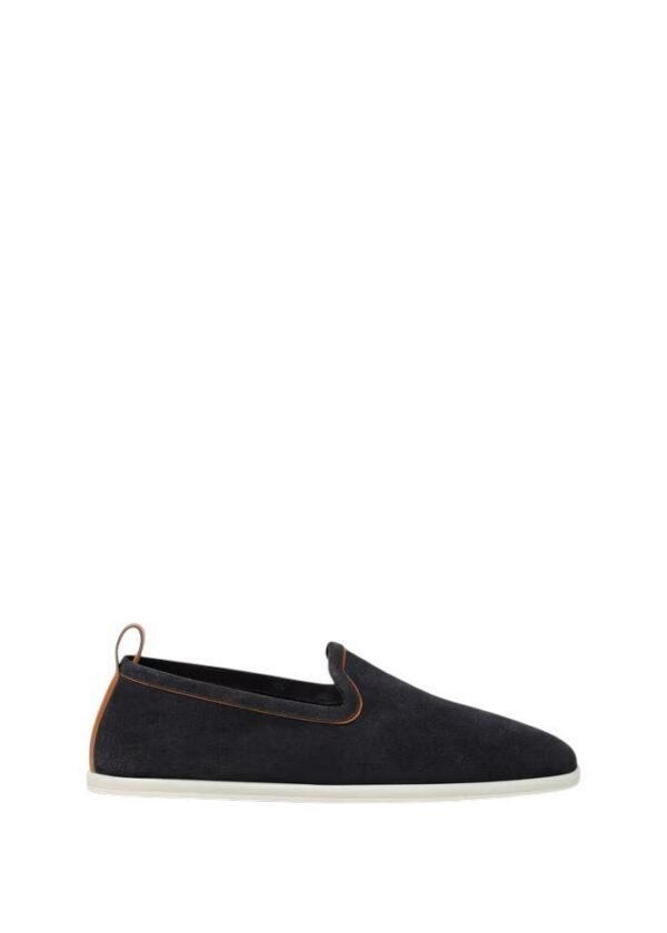 Loro Piana Venice Walk Loafer Navy Blue