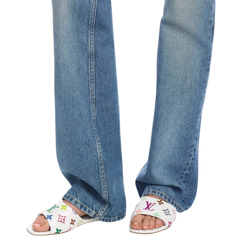 Louis Vuittonx x TM 6AM Flat Heel Sandal - Image 4